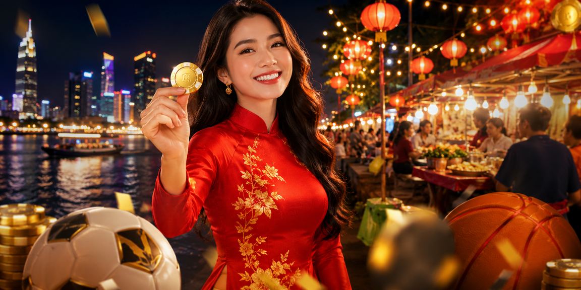 Cô gái mặc áo dài tại TP. Hồ Chí Minh theo dõi kết quả cá cược thể thao